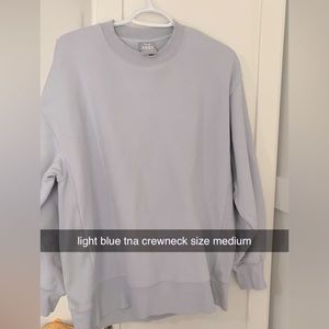 Light blue TNA crew neck